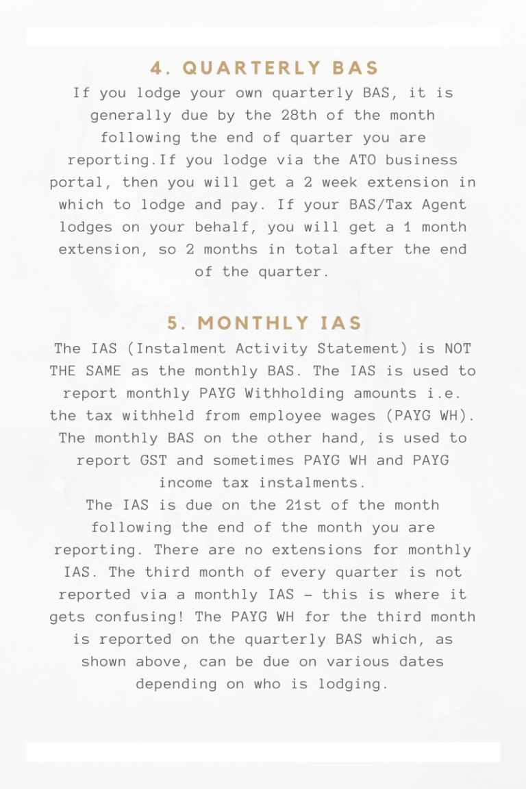 5 BAS lodgement facts in 5 minutes! — eBAS Accounts