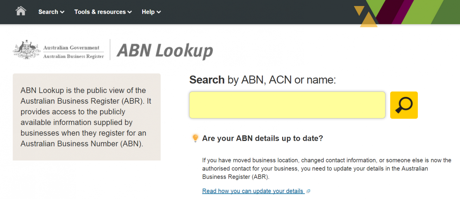 How to check if an ABN is the real deal — eBAS Accounts